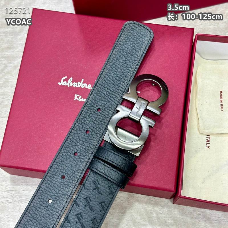 Ferragamo belt 35mmX100-125cm 8L33